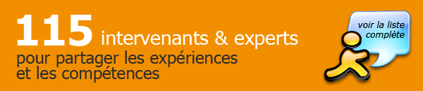 115 intervenants et experts